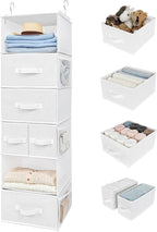 GRANNY SAYS Hanging Closet Organizer and Storage, 6 Shelf Clothes Organization by GRANNYSAYS