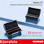 CR2032 Battery Case, Upgrade Coin Cell Battery Holder Storage - Image 3