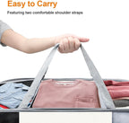 EEEKit 100L Pop Up Laundry Basket, 3 Sections Large Capacity Oxford Cloth - Image 4