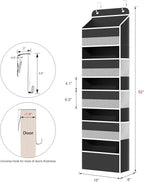 Univivi Hanging Storage Organizer Nursery Closet Cabinet Baby Storage - Image 3