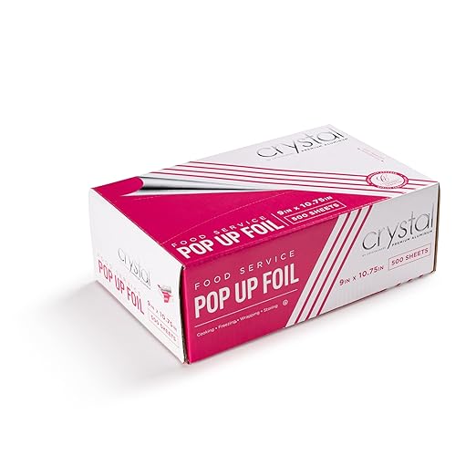 Crystal by crystalware FPU9103000B Premium Aluminum Foil Pop Up Sheets - Image 2