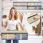 StorageRight Under Bed Storage Bins, Breathable Organizer - Image 6