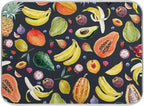 Colorful Fruit Dish Drying Mat for Kitchen Counter-18" x 16" inch Microfiber by BEEPLUS