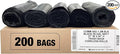 Ultrasac Heavy Duty 55 Gallon Black Trash Bags by Ultrasac