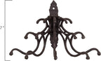 Creative Co-Op Antique Cast Iron Wall Hooks in Rust Finish - Image 2