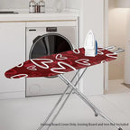 Red Heart 15x54 Ironing Board Cover Elastic Edge Romantic Iron Board Cover - Image 2