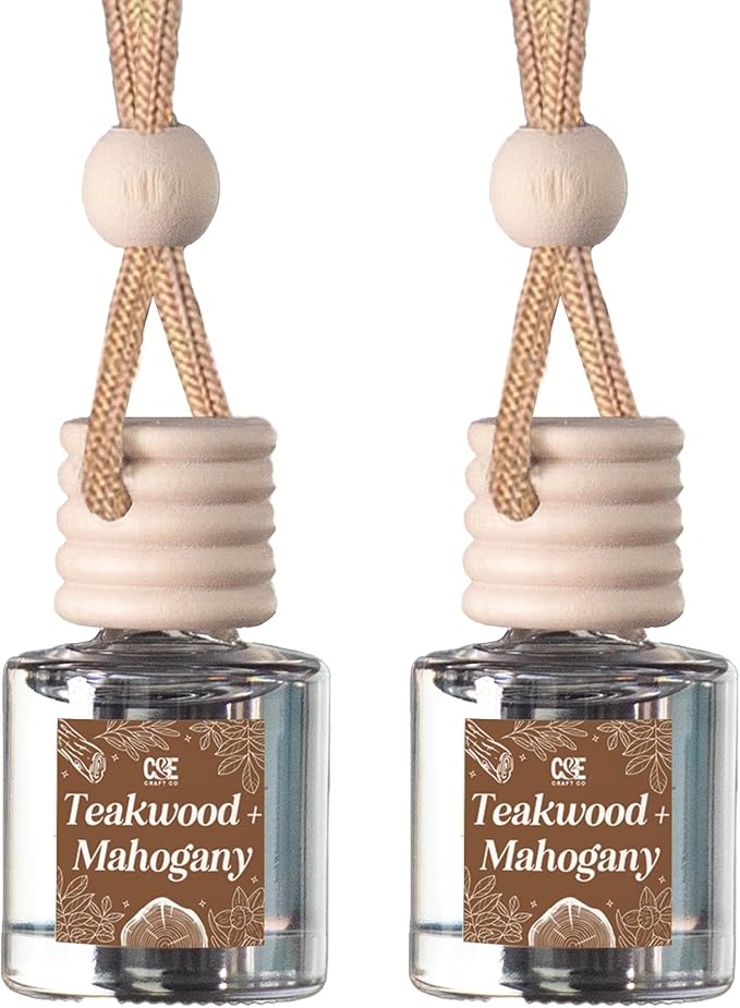 C&E Craft Co Hanging Car Air Freshener Diffuser 2 Pack, Long Lasting Fragrance by CECraftCompany