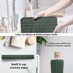 ZLR Silicone Dish Drying Mat & Heat Resistant Trivet - Image 4