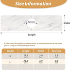 Kitchen Sink Faucet Mat, Diatomaceous Earth Quick Dry Sink Splashback Drying Mat - Image 3