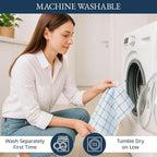 LANE LINEN Dish Towels Set of 12-18” x 28” Soft, Absorbent Cotton Kitchen Towels - Image 9