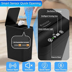 3 Pack Automatic Small Bathroom Trash Can - Image 4