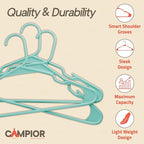 Plastic Clothes Hangers – Heavy Duty Hanger Set, - Image 3