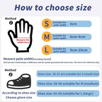 Long Sleeves Durable Disposable Nitrile White Gloves 15inches, Household - Image 8