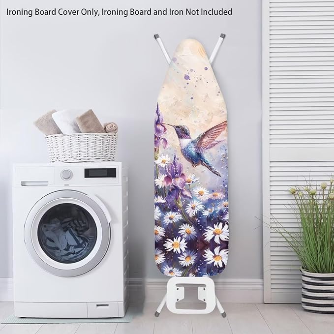 Daisy Bird Ironing Board Cover Resist Scorching Cover Heavy Duty Padded Iron - Image 3