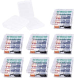 10 Pcs Clear Plastic Cell Battery Storage Case Holder Box, AA/AAA Cell Battery by Unknown