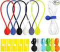 12pcs Silicone Magnetic Cord Organizer Cable Ties Reusable Clips, Cable Straps by Unknown