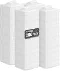 Shop Towel Rag, 200 Pack Reusable Rags Bulk Microfiber Cleaning Cloth Lint Free by Unimade