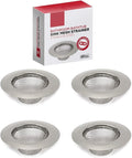 4pcs Bathroom Bathtub Sink Mesh Strainer Stainless Steel by Ergonflow