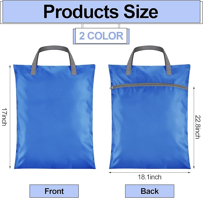 2 Pcs Travel Laundry Bags Waterproof - Image 3