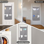 XL Hanging Laundry Hamper Bag, Door Hanging Hamper - Image 8