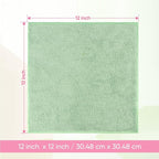 HOMEXCEL Microfiber Washcloths 12 Pack, Highly Absorbent and Soft Face Towel - Image 2