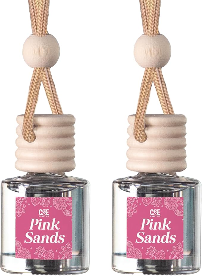 C&E Craft Co Hanging Car Air Freshener Diffuser 2 Pack, Long Lasting Fragrance by CECraftCompany