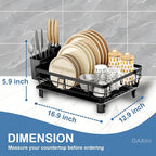 GAXmi Dish Drying Rack Over The Sink Drainer - Image 5