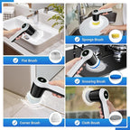 Electric Spin Scrubber, Cordless Shower Scrubber - Image 3