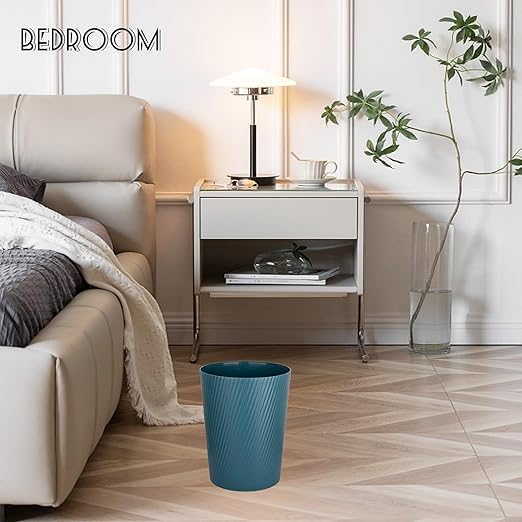 UUJOLY Small Trash Can Wastebasket Garbage Can Container Bins - Image 4