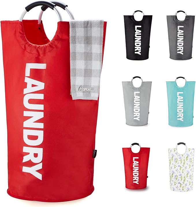 Caroeas 90L Laundry Basket, Waterproof Laundry Hamper, Laundry Bag by Caroeas