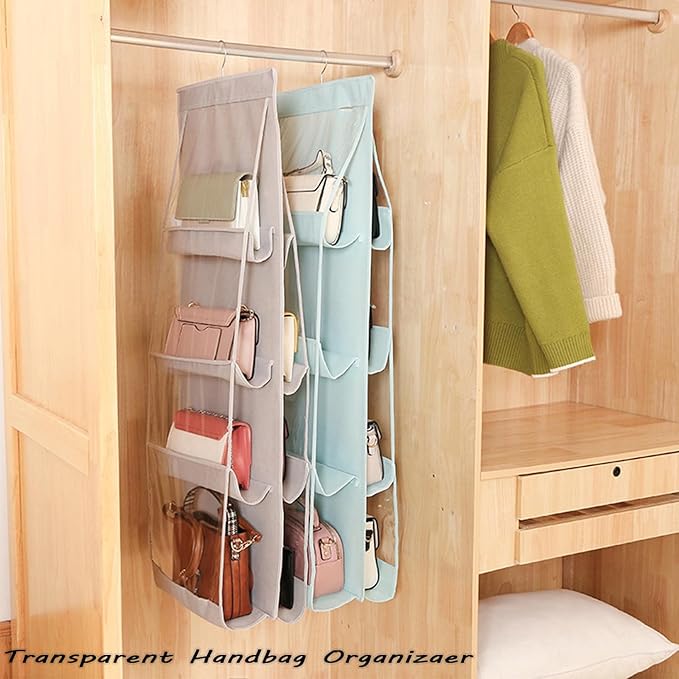 AARAINBOW 1 Pack Hanging Handbag Purse Organizer, Bags Organizor - Image 4