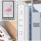 Double Sided Adhesive Wall Hooks, 20 Pack Self Adhesive Hooks, Suitable - Image 2