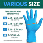 Vinyl Disposable Exam Gloves, 4Mil Powder-Free Latex-Free Food Grade Cooking - Image 8