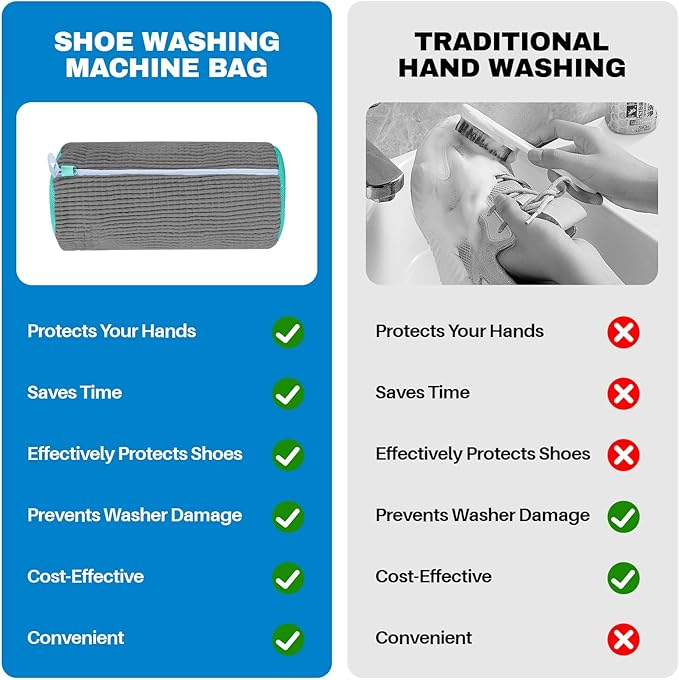 Shoe Washing Machine Bag: Laundry Shoe Bag - Image 5