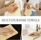 LANE LINEN Cotton Kitchen Towels Set, Quick-Drying Dish Towels - Image 9