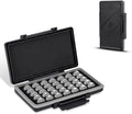 LR44 Size 675 Battery Case Holder, Water-Resistant Compact Button Coin Cell by JJC