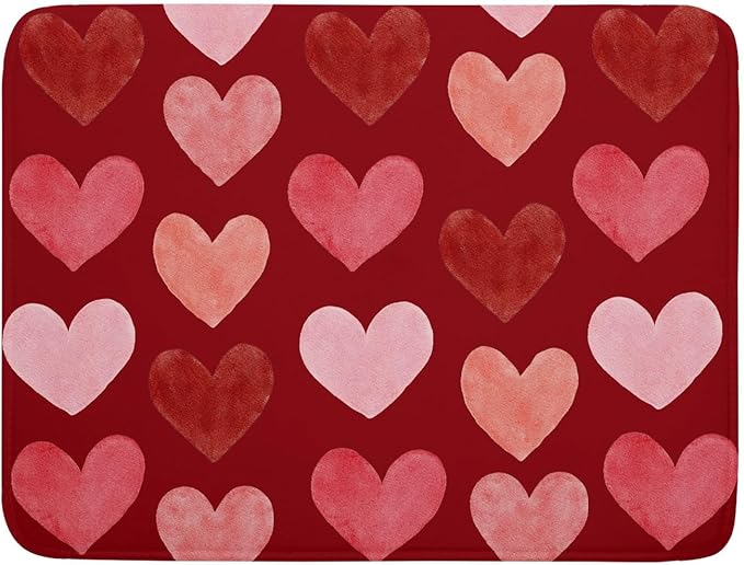 Valentines Day Dish Drying Mat 18 x 24 Inch by APORTT