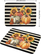 Sunflower Pumpkin Dish Drying Mat - Image 2