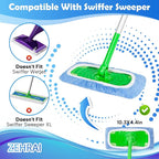 6 Pack Reusable Microfiber Mop Pads Compatible - Image 2