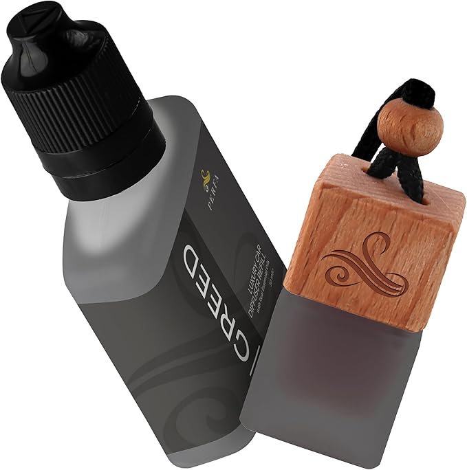 Greed Gift Set with Refill Bottle | Perfume Inspired Car Fragrances | Strong - Image 2