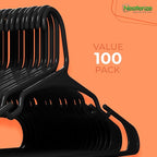 NEATERIZE Clothes Hangers Plastic 100 Pack - Image 7