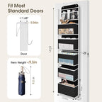 6-Tier Over The Door Organizer Hanging Storage Organizers - Image 2