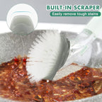 4 Pack Dish Brush Refills, Dish Brush Replacement Head - Image 4