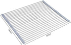 Ahyuan Roll up Dish Drying Rack Over The Sink Kitchen Roll up Sink Drying Rack - Image 6