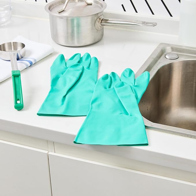 Restaurantware-Clean Tek Professional 15 Mil XXL Cleaning Gloves, 1 Pair Of - Image 3