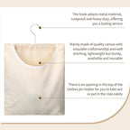 Eccliy 2 Pcs Canvas Clothespin Bag - Image 3