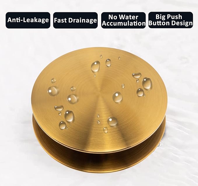 Artiwell Universal Bathroom Sink Drain Stopper, Fits Most Pop-Up Drains - Image 5