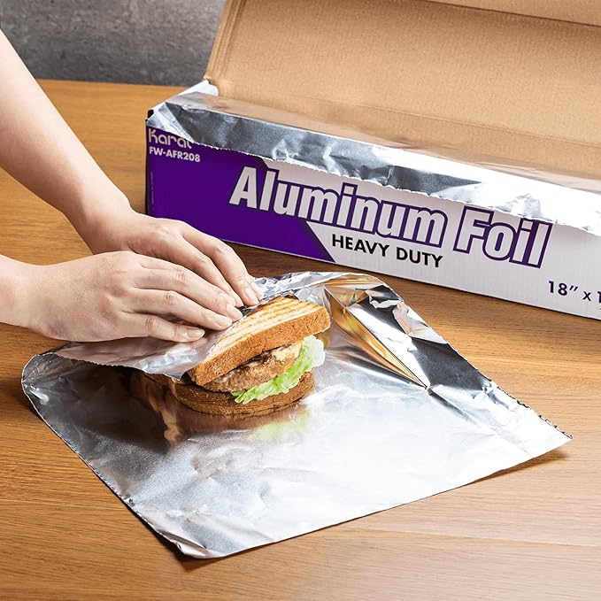 Karat 18” x 1000' Heavy Duty Aluminum Foil Roll | 1000 Feet Long | Industrial - Image 6