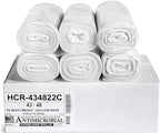 Aluf Plastics High Density Trash Bags, 56 Gallon, 22 Micron, by AlufPlastics