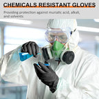 Beieverluck 10 Pairs Chemical Resistant Gloves Large Rubber Cleaning Gloves - Image 4
